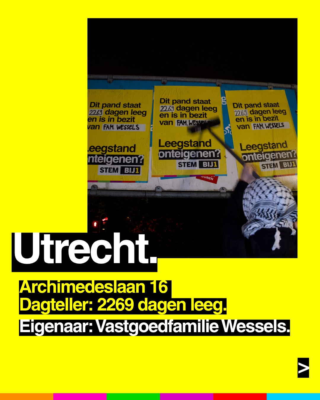 Utrecht
Archimedeslaan 16
Dagteller: 2269 dagen leeg.
Eigenaar: Vastgoedfamilie Wessels.